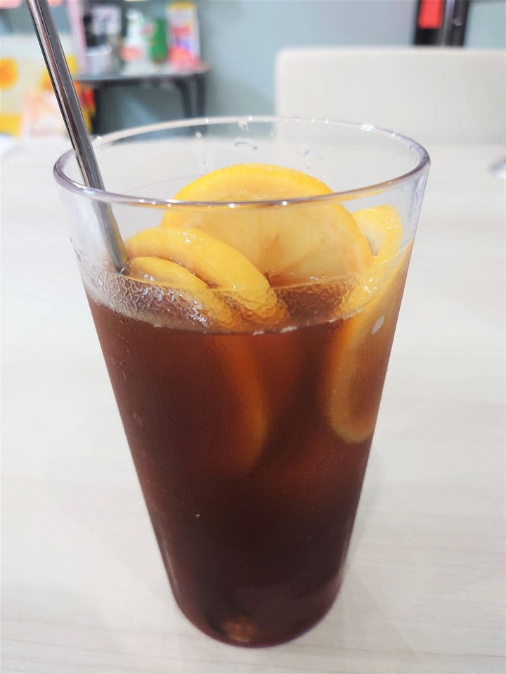 港式檸檬茶（香港紅茶レモンティー・アイス）