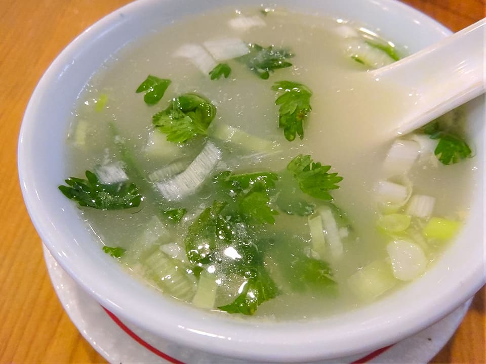 魚羊湯（白身魚とラム肉のスープ）