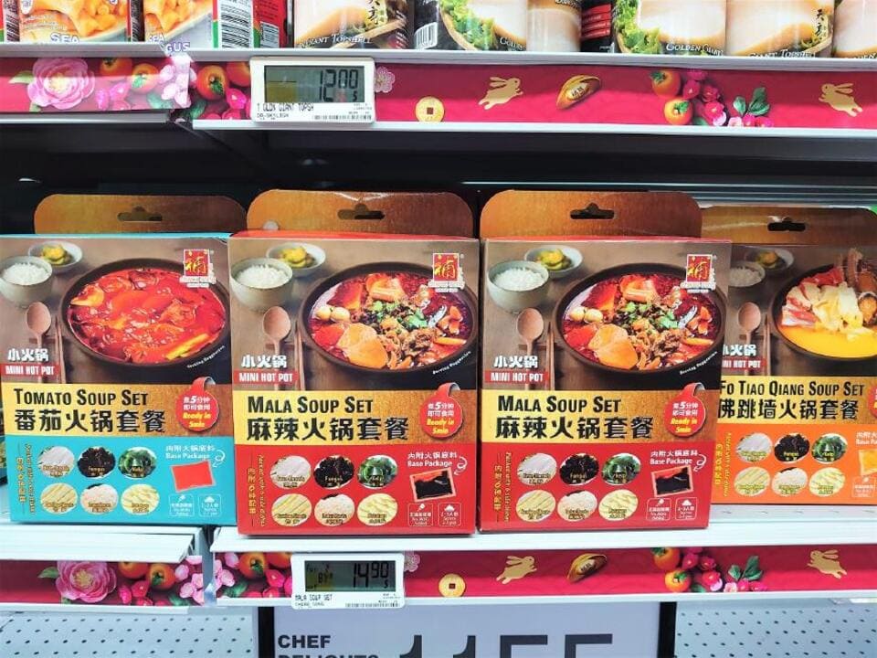 作れる料理もよりガチ中華要素の商品が多く、外食文化であるシンガポールでちょっと驚き