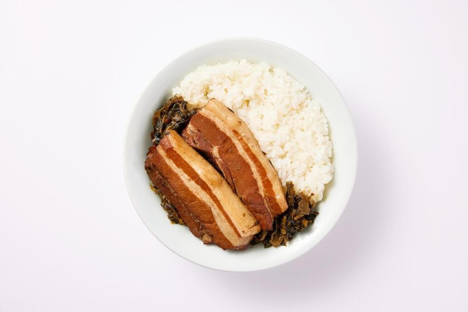 豚肉と干し野菜飯　干菜猪肉饭　980円