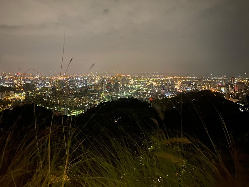 台湾「wonder.land」からの夜景の様子