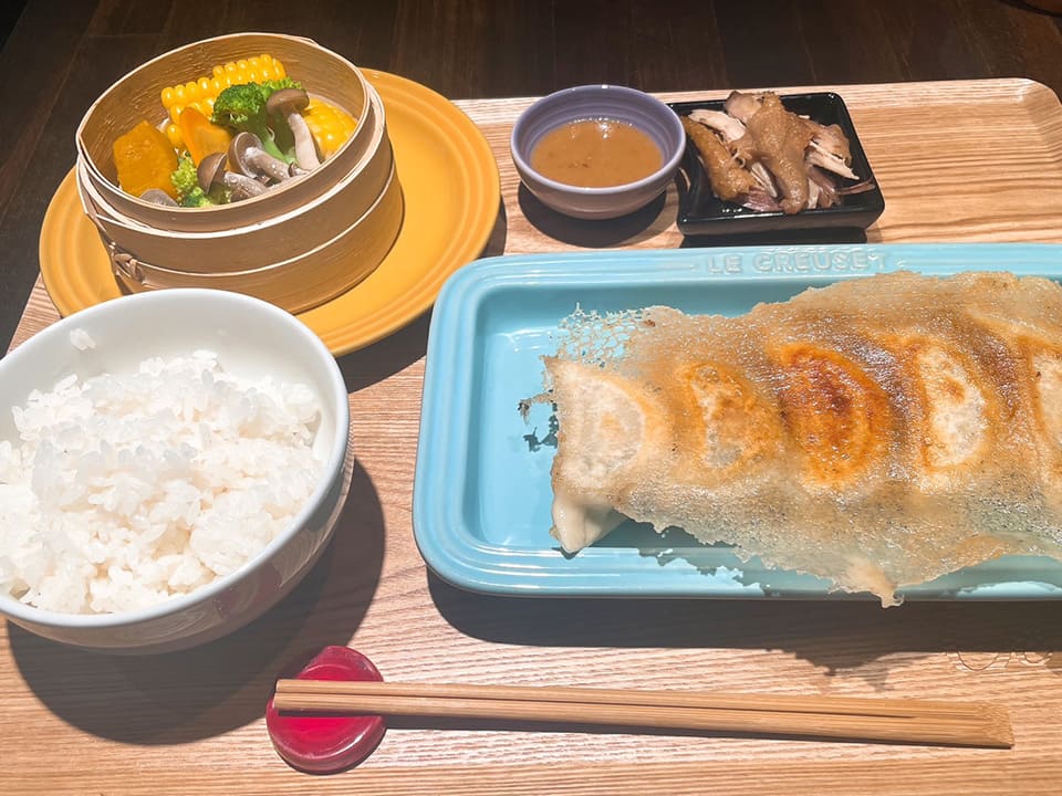 「Cc点心」焼き餃子定食