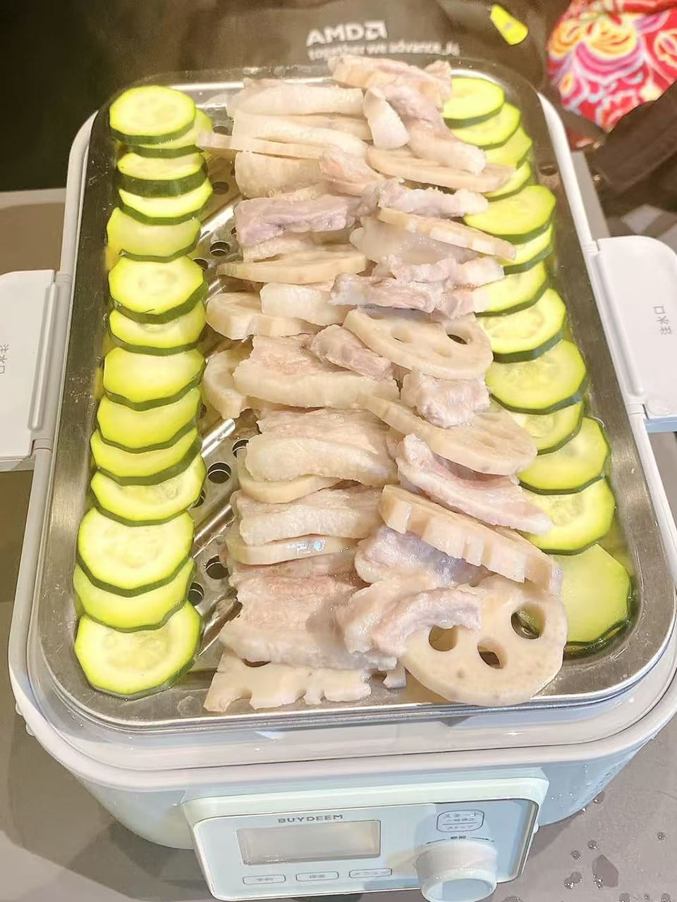 韓国風蒸し豚