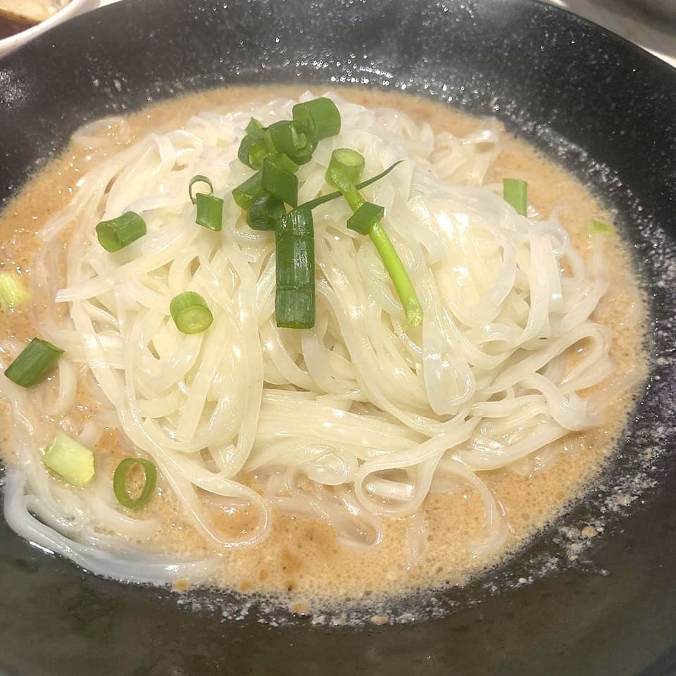 花生拌面(ピーナツまぜ麺) … 福清・沙県グルメ