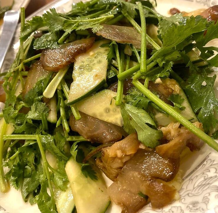 牛すじの冷菜 