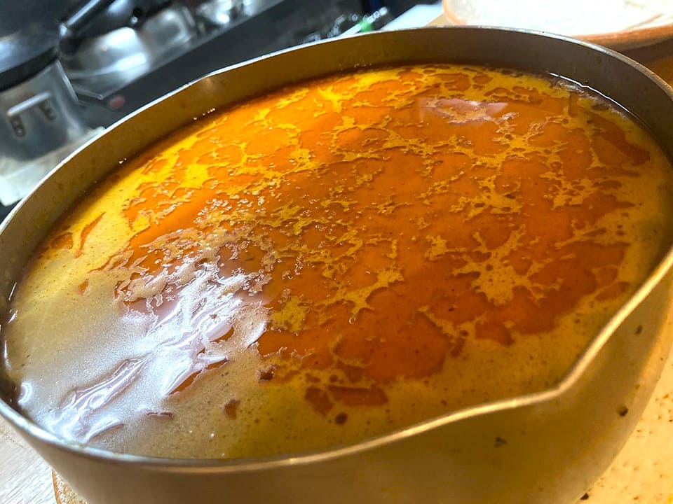 麻辣燙のスープ鍋