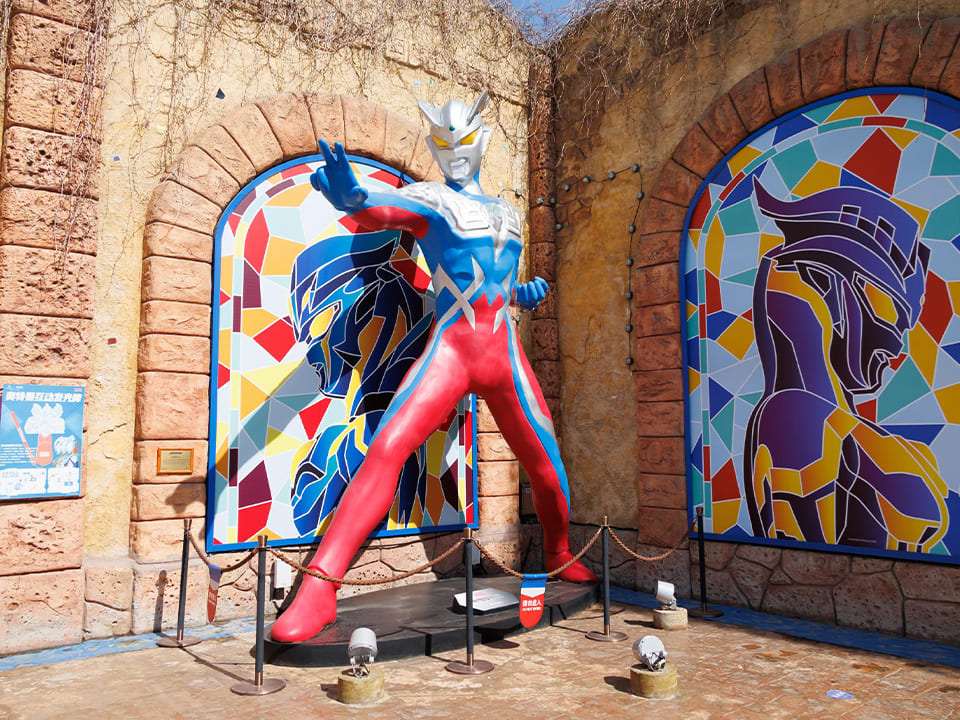 大連にウルトラマンのテーマパーク