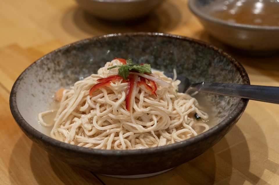 豆腐麺のおつまみ(汤干丝)
