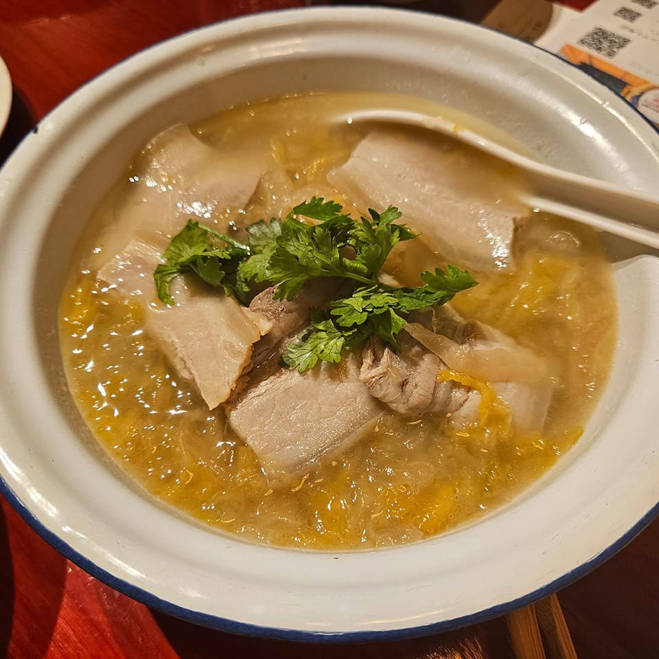 発酵白菜とバラ肉うま煮