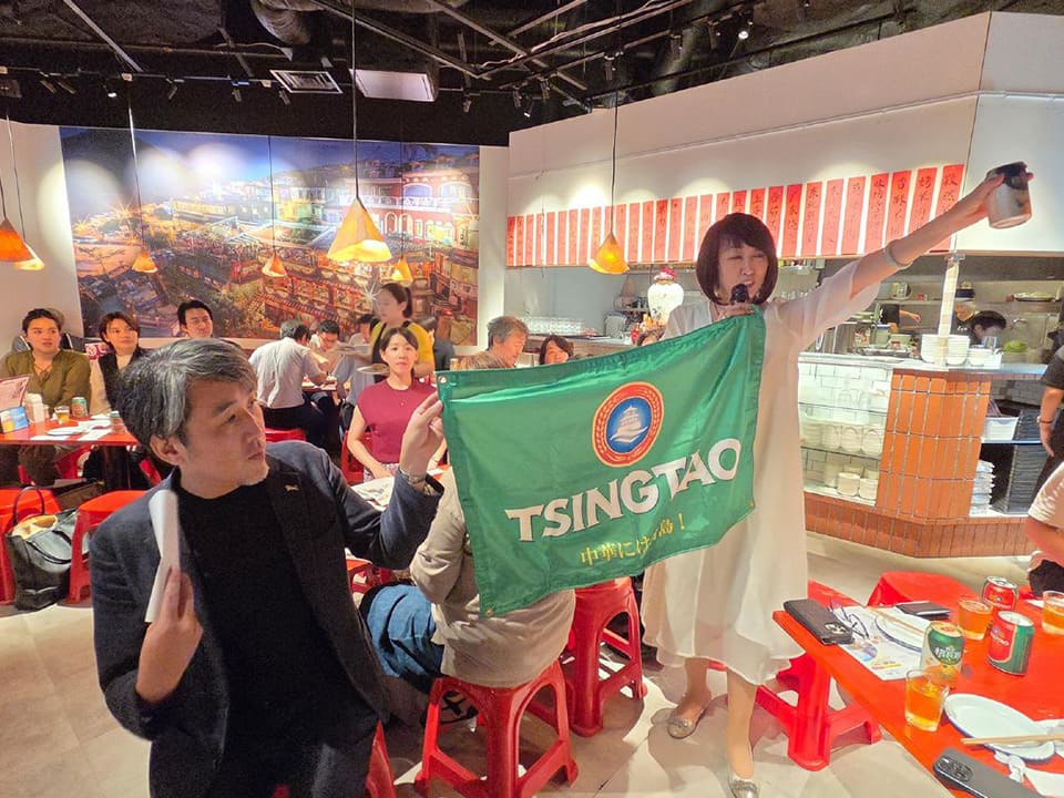 青島ビールの協賛