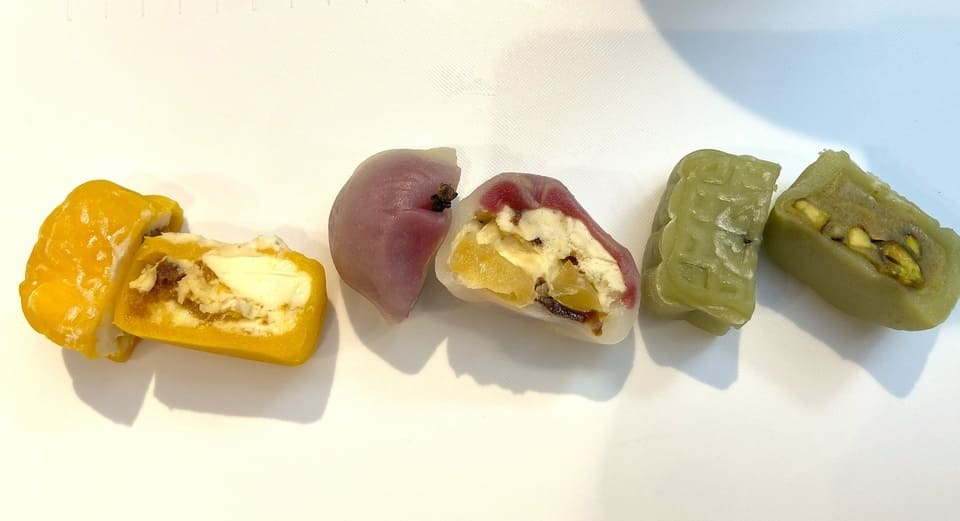 氷皮月餅　开心果（虫二）