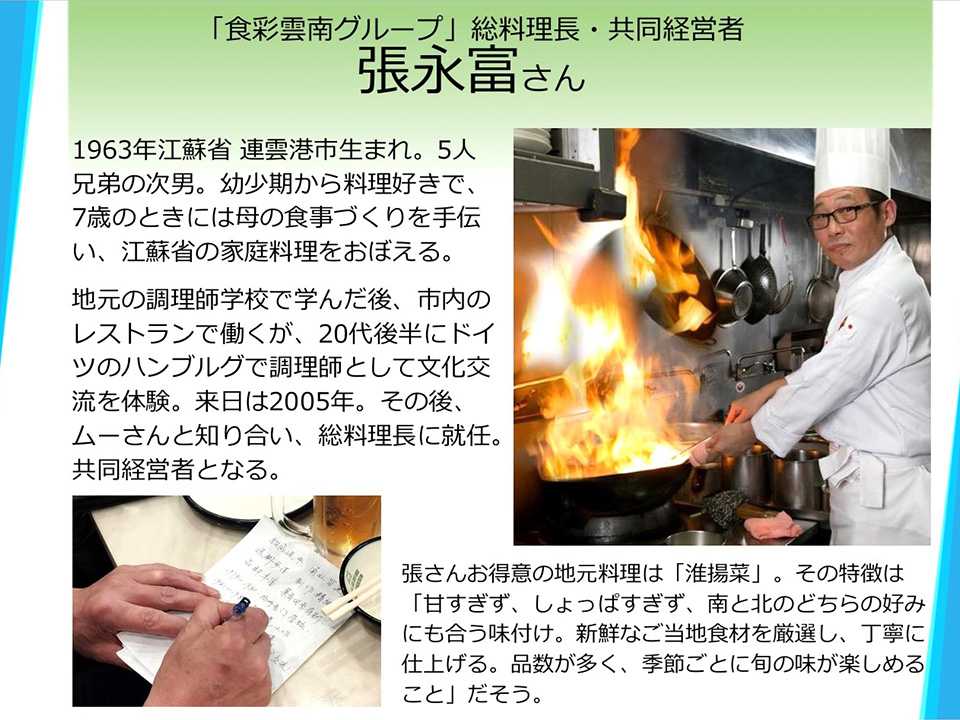 張永富さんの紹介