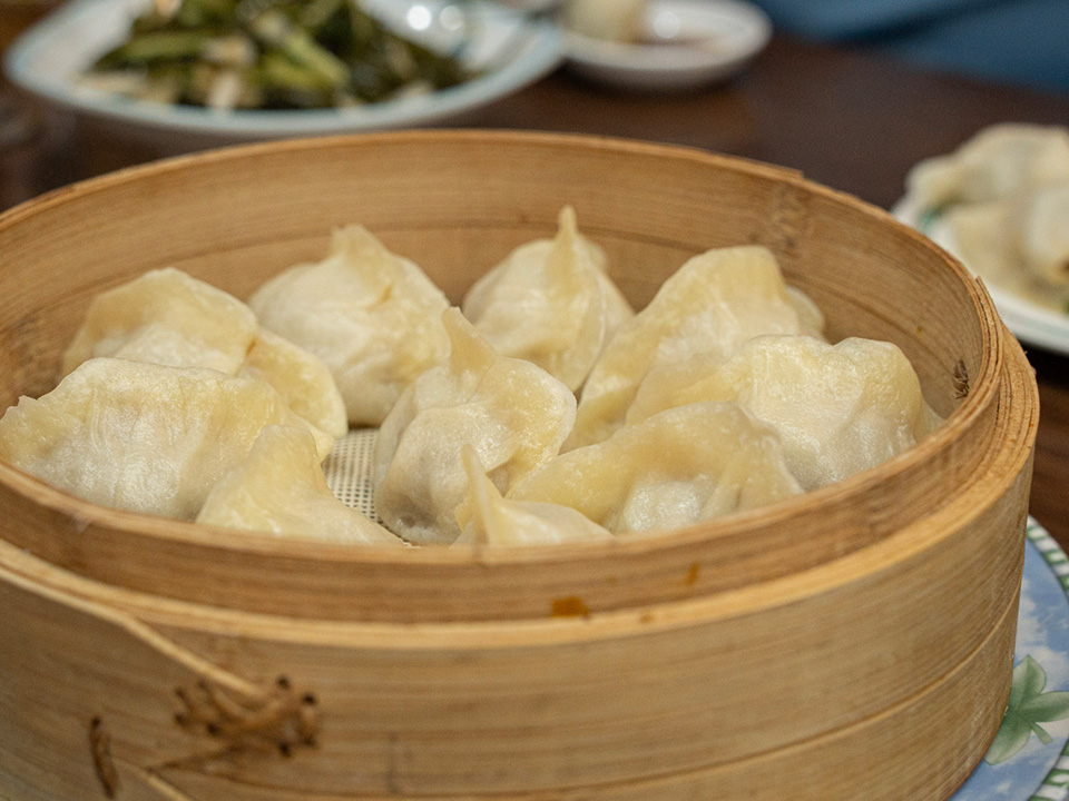 蒸し餃子