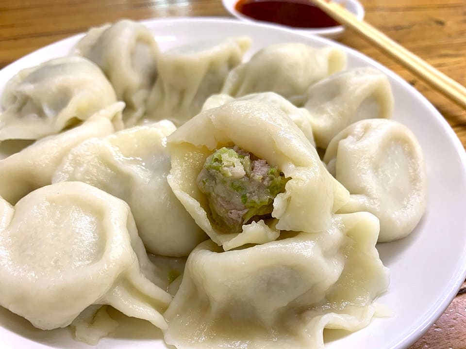 山東水餃子 セロリ入り
