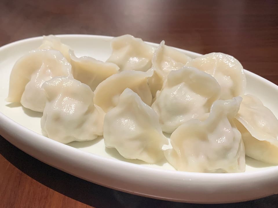 ベストな状態の水餃子