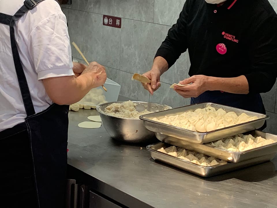 「小楊生煎」調理場