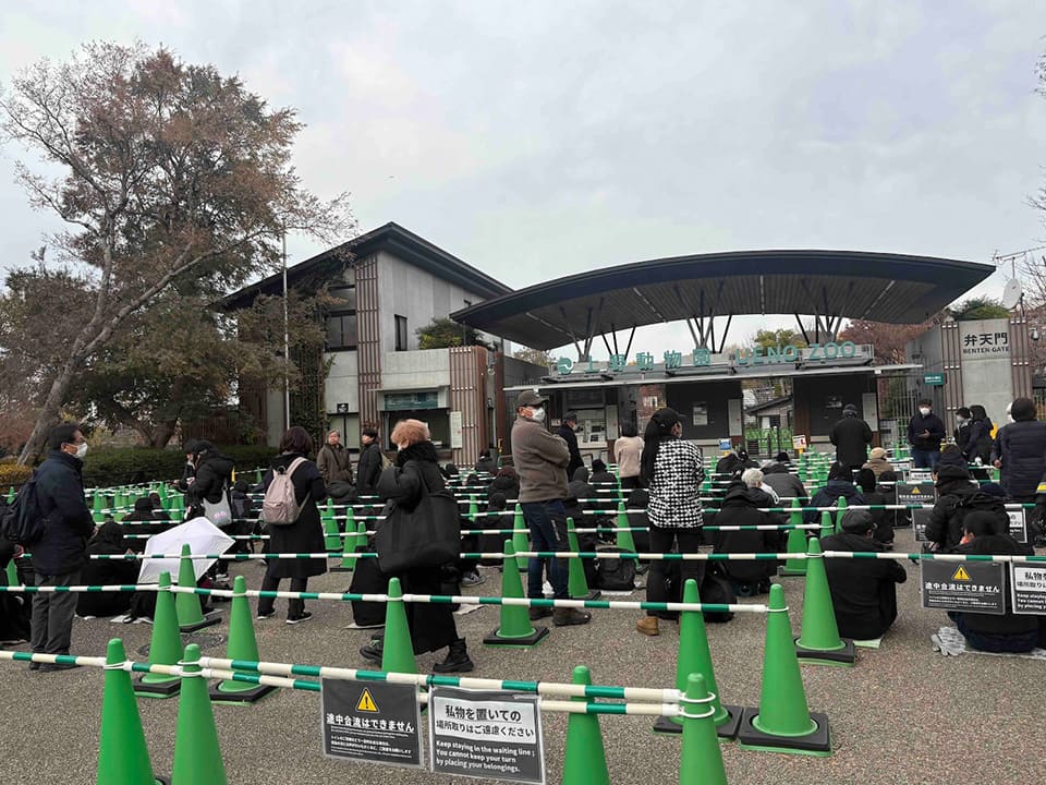 8時30分ごろの弁天門の様子