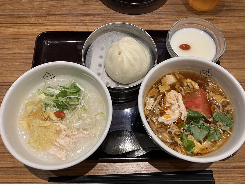 おかゆと麺のお店「粥餐庁（かゆさんちん）」 新宿京王モール店（新宿）