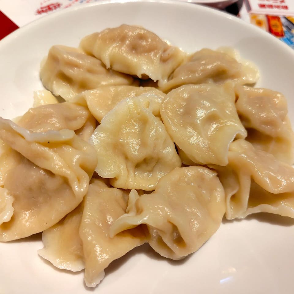 白菜猪肉饺子 (東北　白菜と豚肉水餃子)