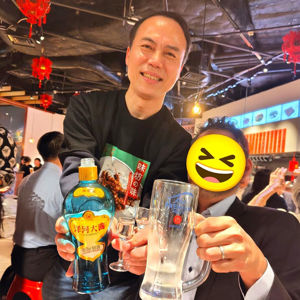 喜び溢れてげんきー！な林社長