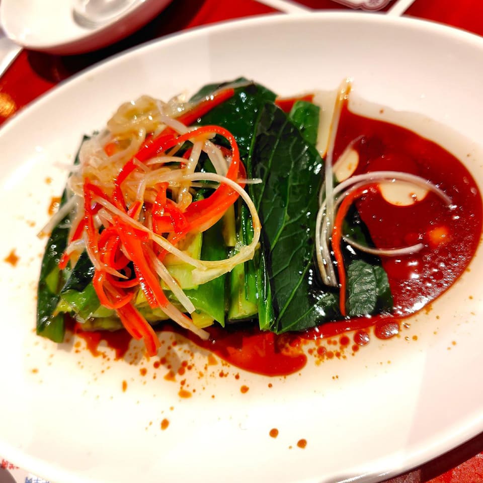 味坊农园白灼青菜 (味坊農園青菜湯引き)