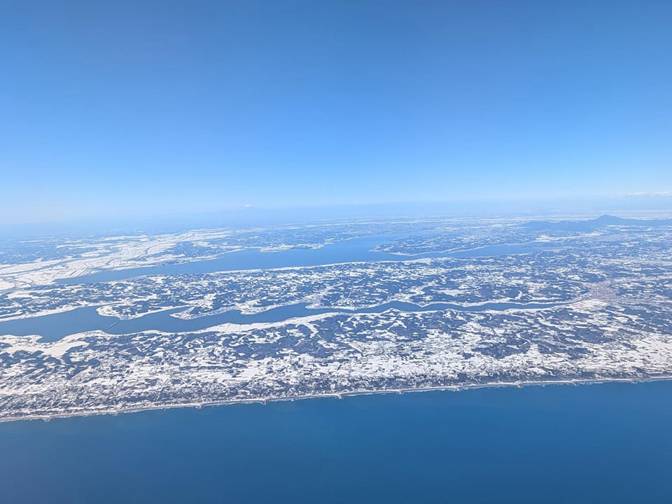大連空港から東京へ