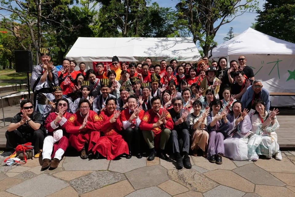 四川フェススタッフ全員集合の様子