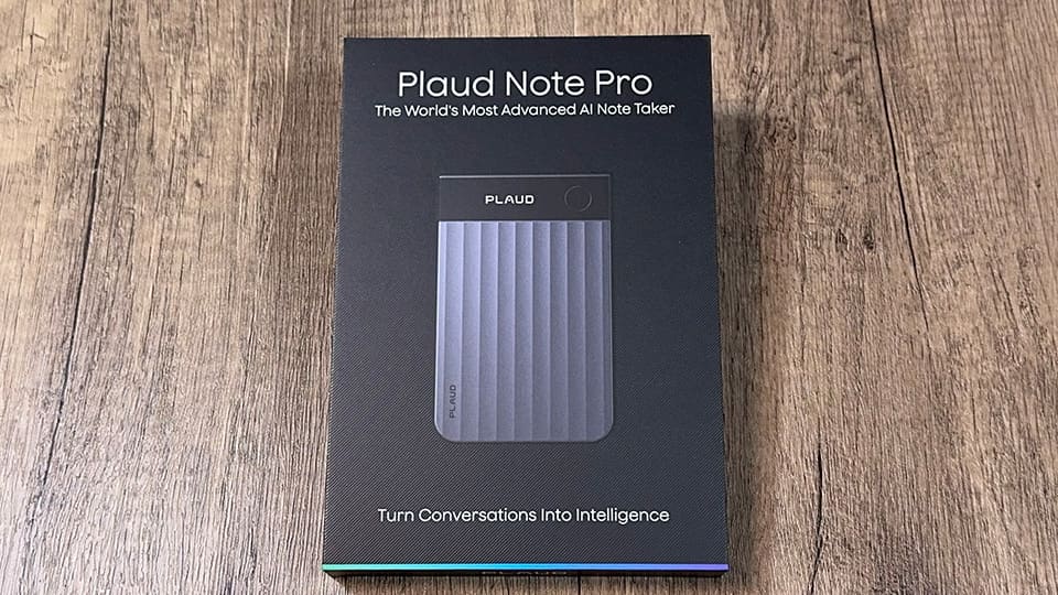 Plaud Note Proの外箱