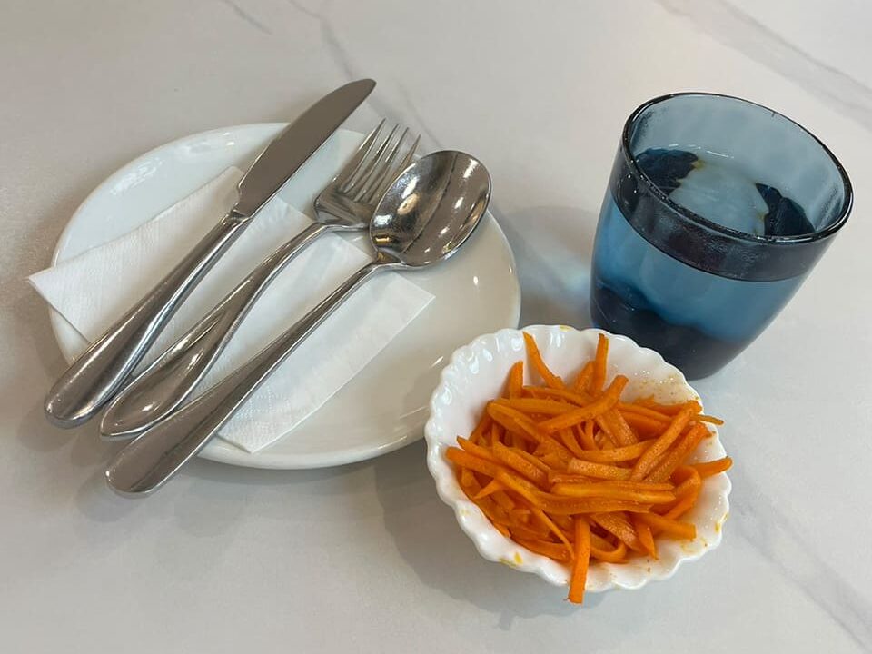 「韓国風にんじんサラダ」