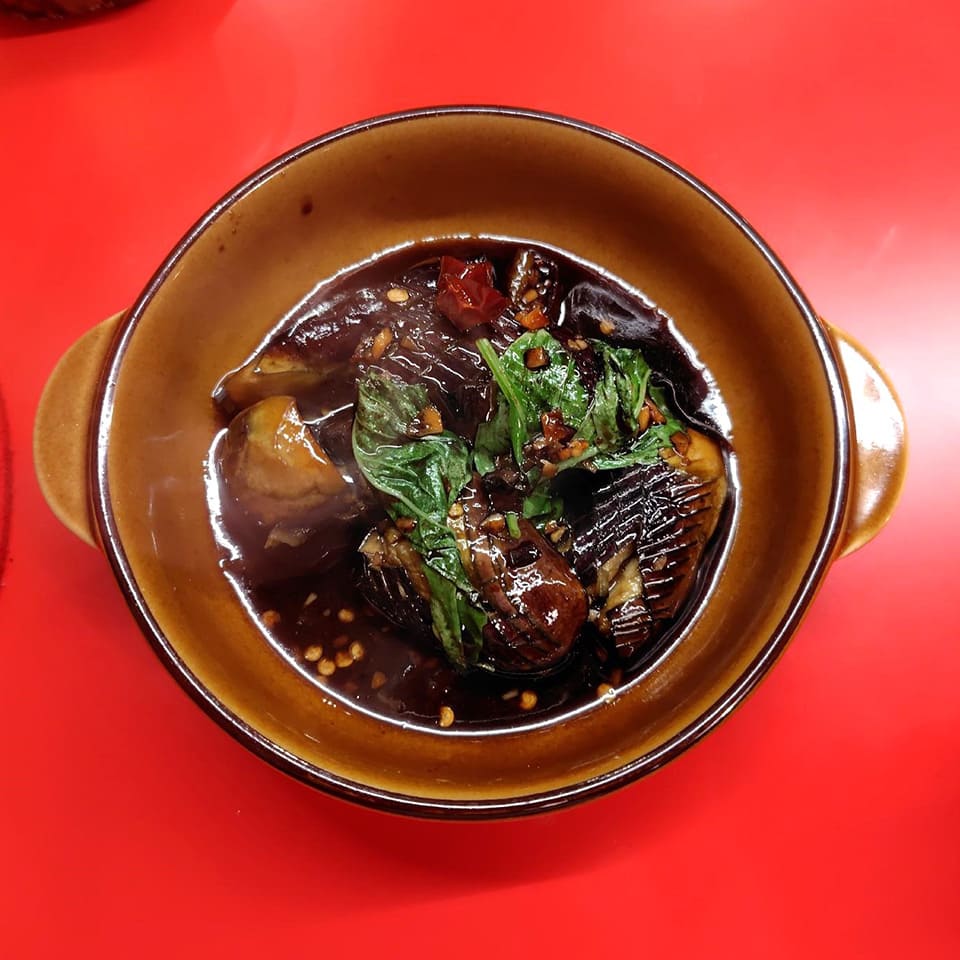 塔香茄子(茄子のバジル炒め)