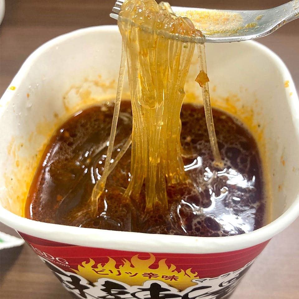 iSDGの麻辣燙カップ麺