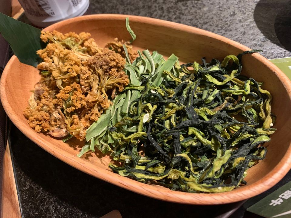 「干花菜干貢菜干黄瓜」