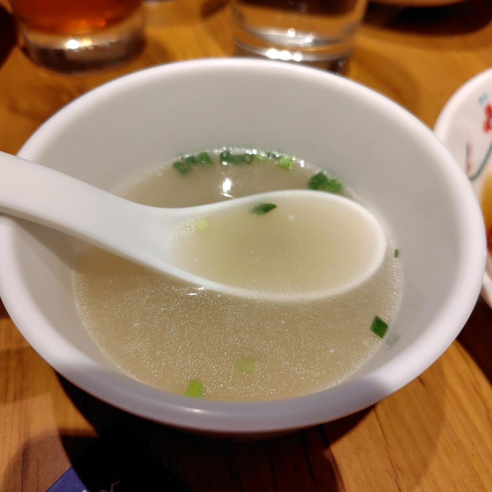 豚丸腸の出汁
